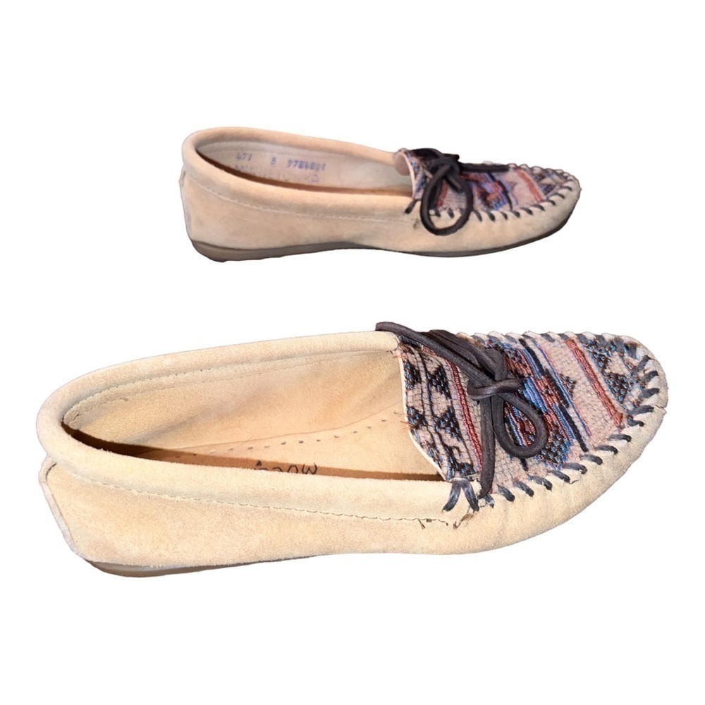 ▶️ Minnetonka ◀️ Aztec Pattern flats - image 3